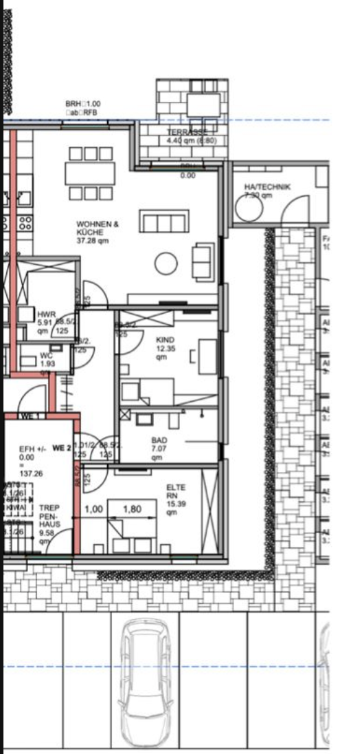 R E S E R V I E R T    Traumhafte Eigentumswohnung mit eigenem GARTENANTEIL und PKW Stellplatz - Bild# 2